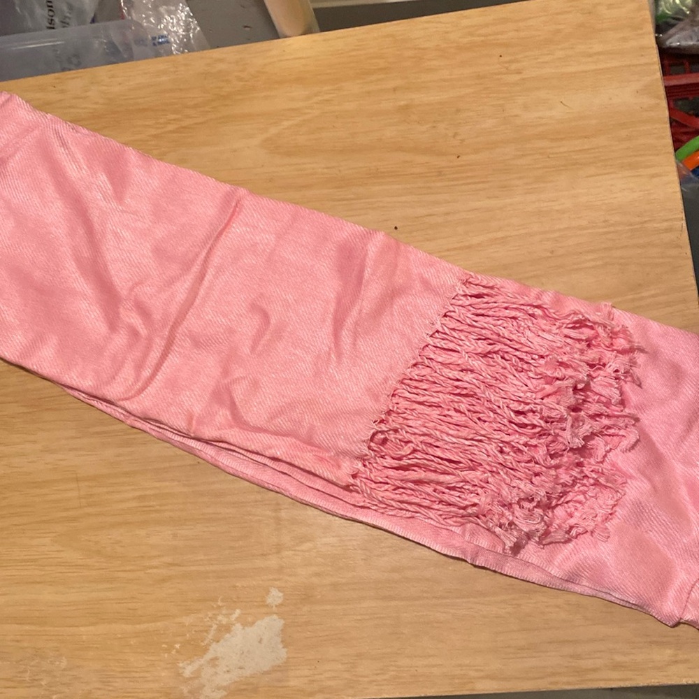 Avon Crusade Pink Pashmina Style Scarf